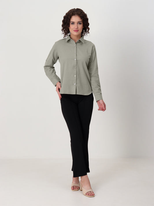 Saadho Shirt - Sage Green