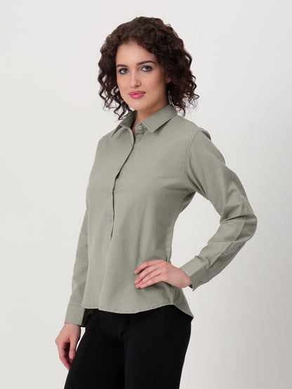 Saadho Shirt - Sage Green