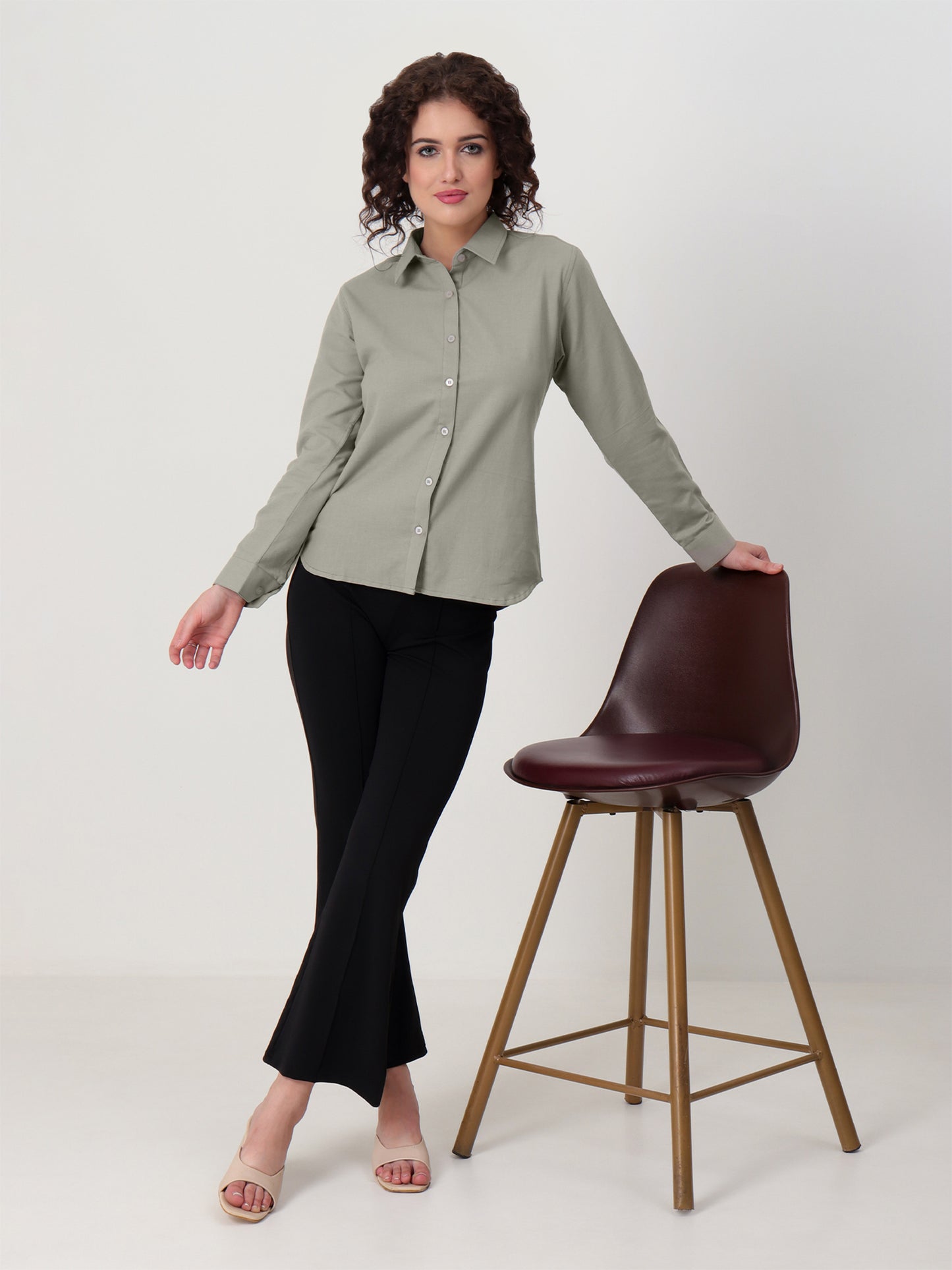 Saadho Shirt - Sage Green