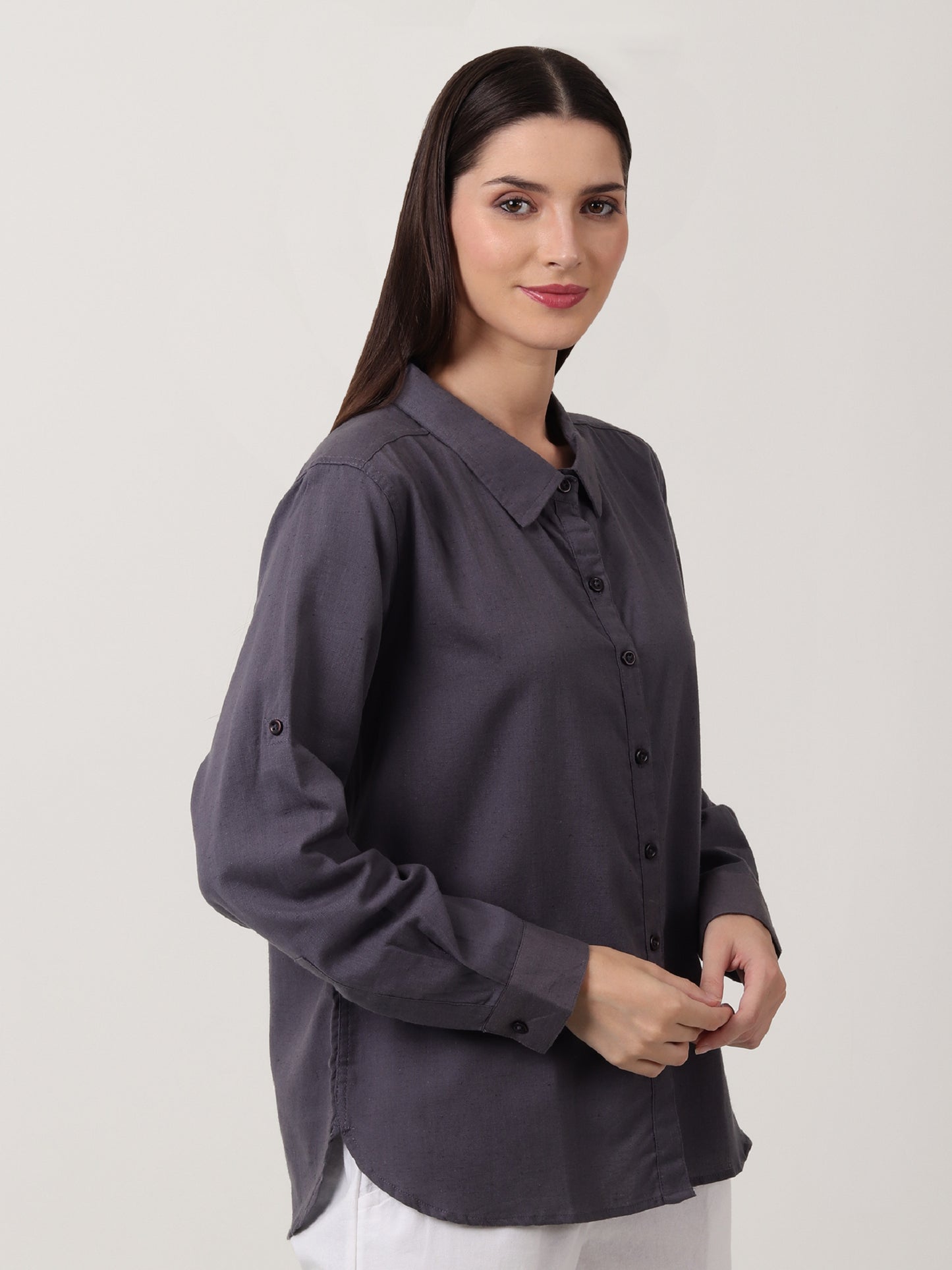 Saadho Shirt - Slate Grey