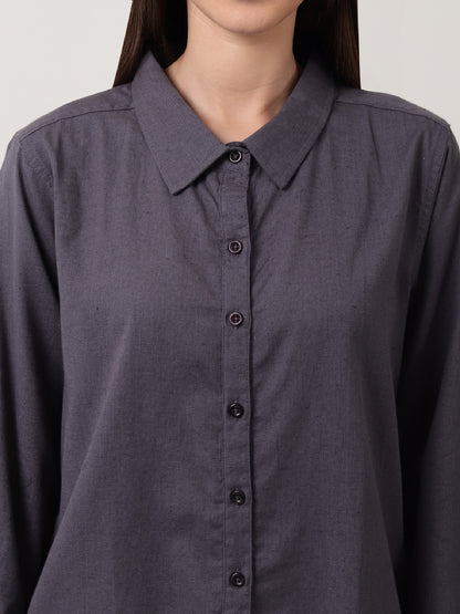 Saadho Shirt - Slate Grey