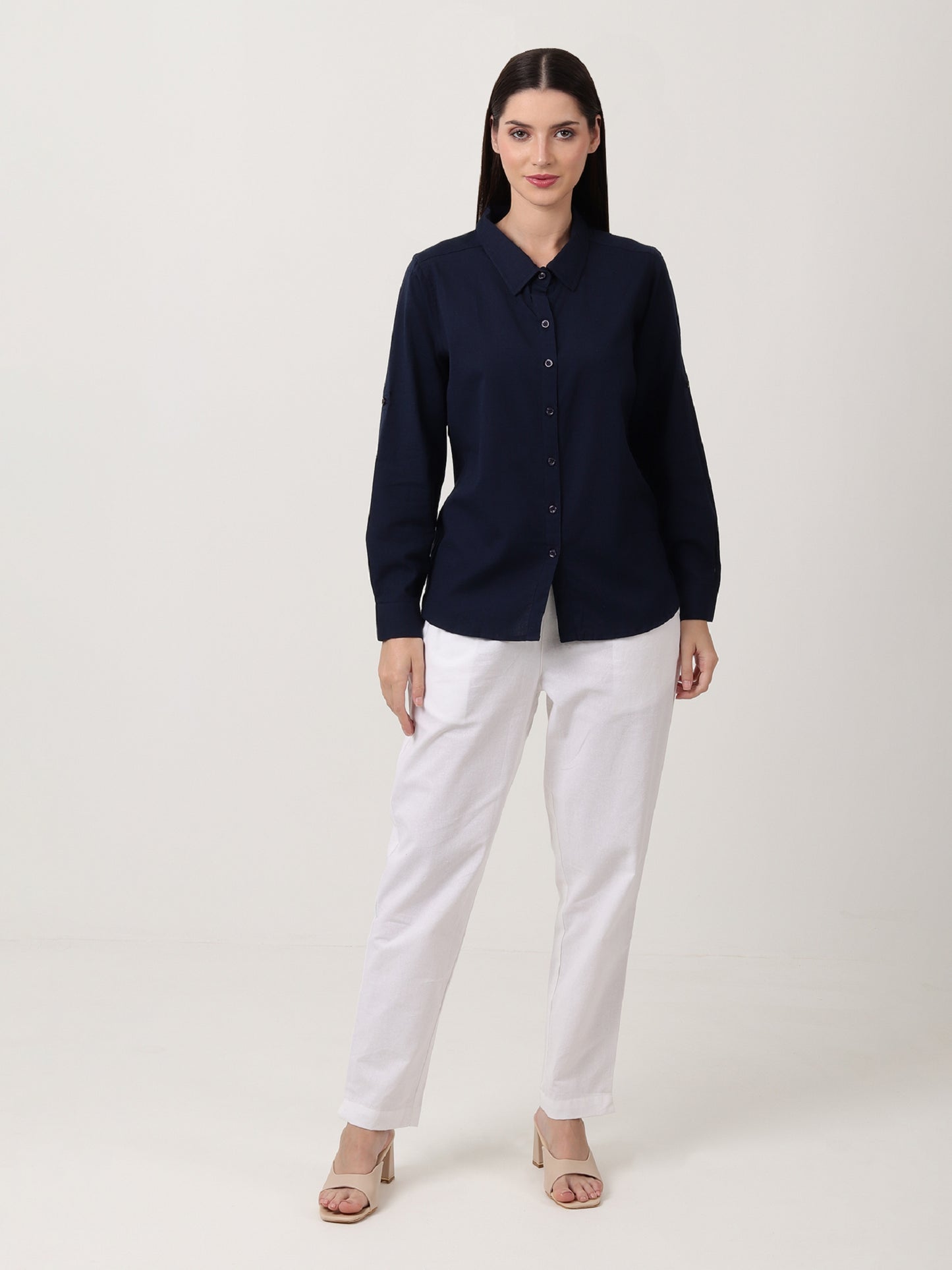 Saadho Shirt - Navy Blue