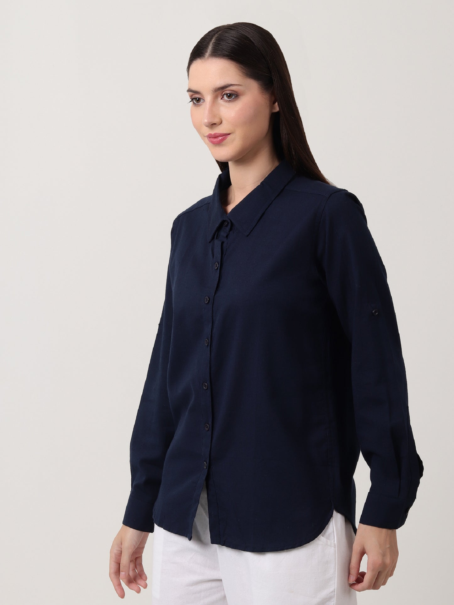 Saadho Shirt - Navy Blue