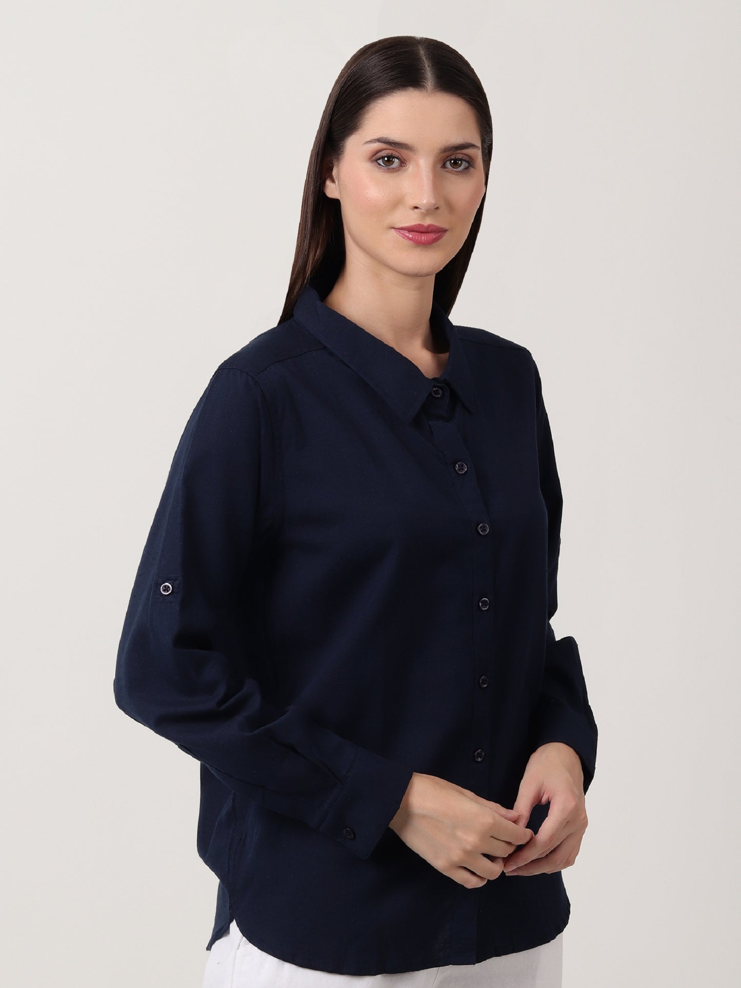 Saadho Shirt - Navy Blue