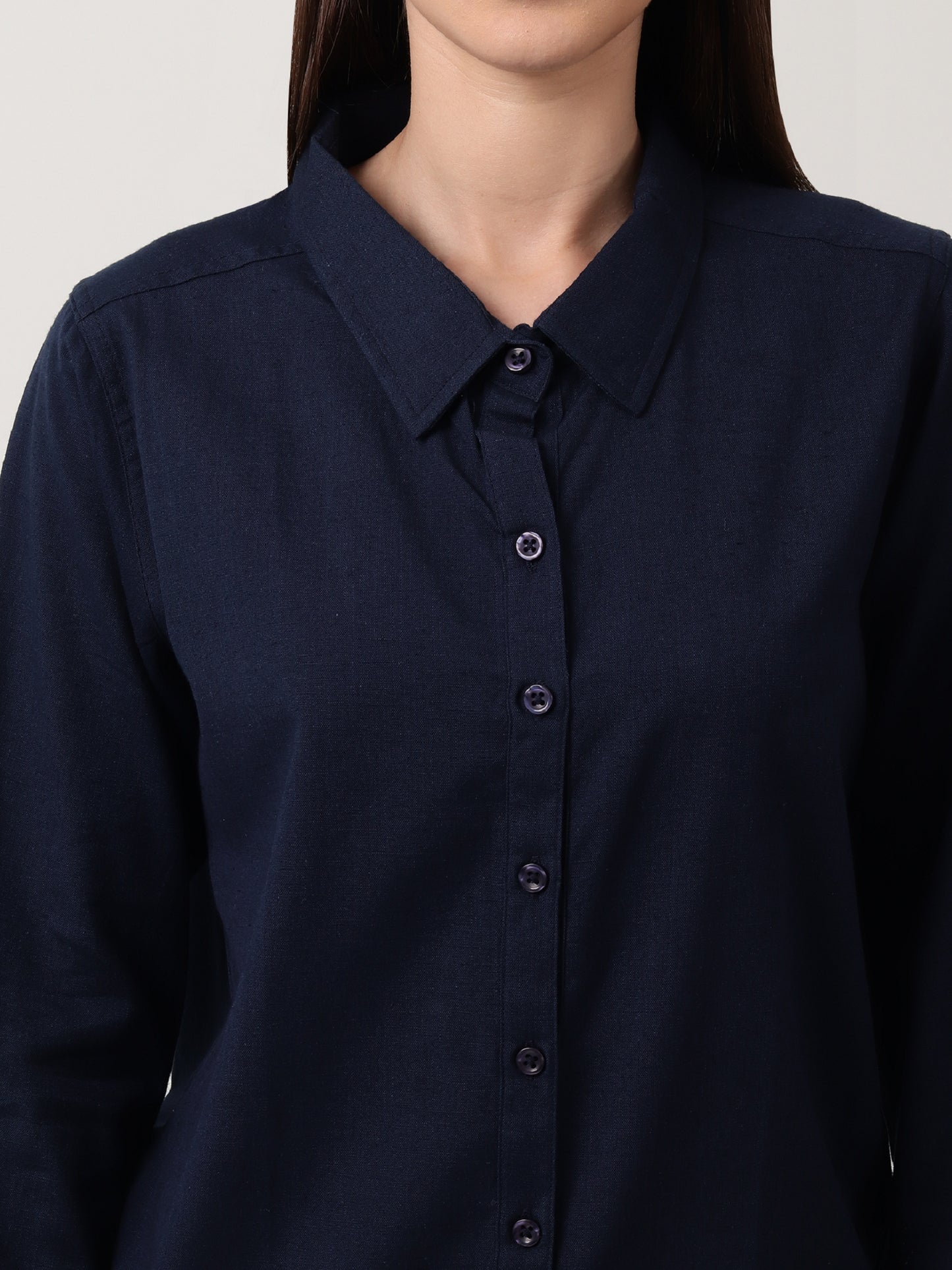 Saadho Shirt - Navy Blue