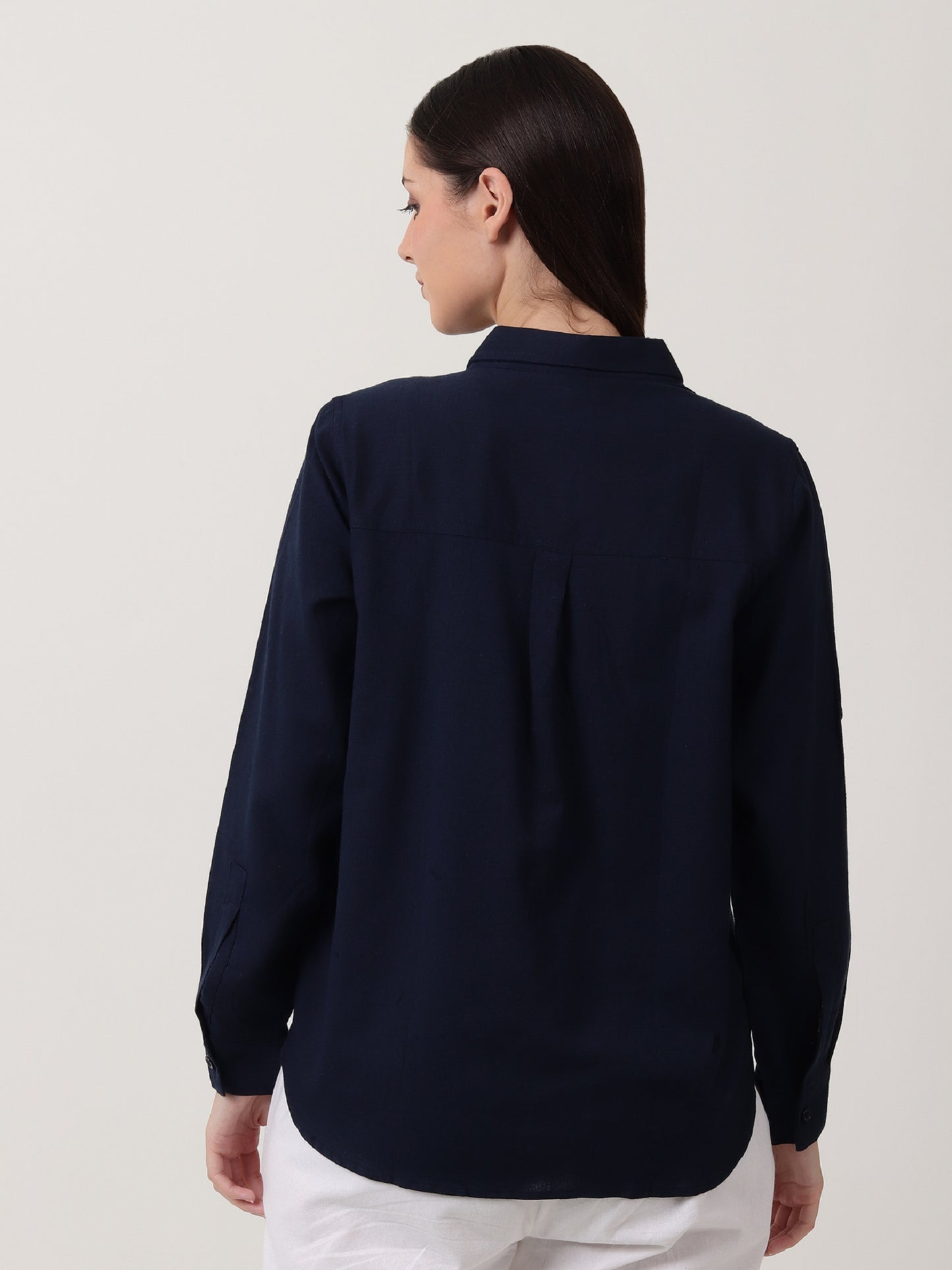 Saadho Shirt - Navy Blue